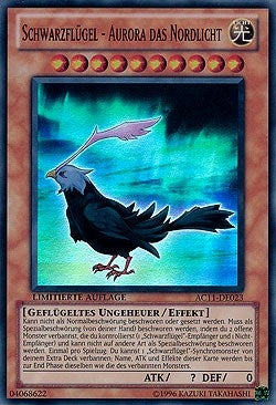 Blackwing - Aurora the Northern Lights (German) - ’Schwarzflugel - Aurora das Nordlicht’ (11023) (AC11) - YuGiOh Single