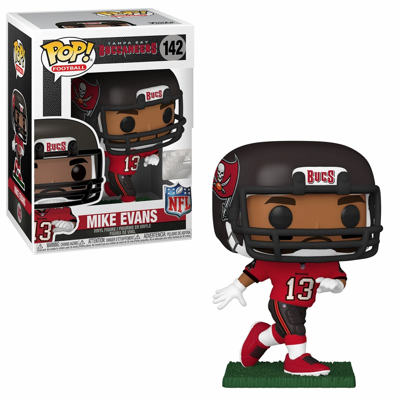 Tampa Bay Buccaneers NFL: Mike Evans (142) [POP!] - Funko Sealed