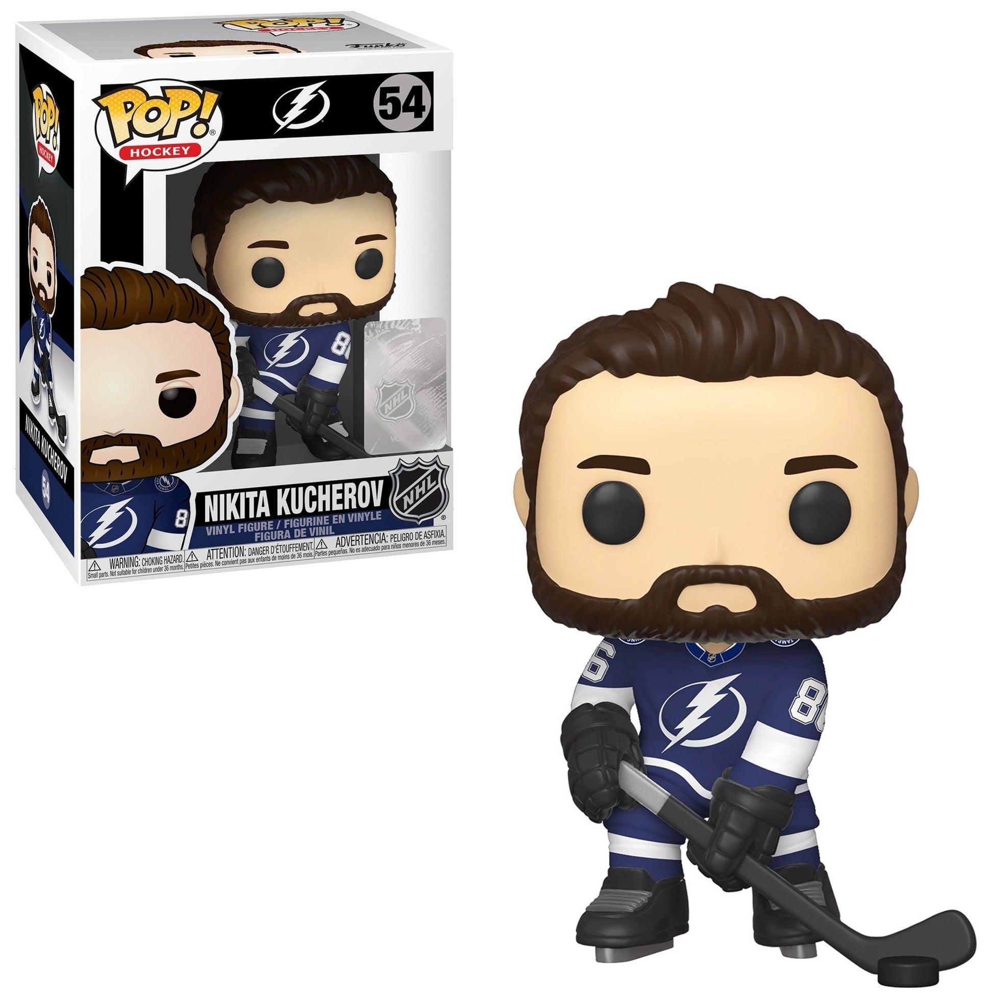 Tampa Bay Lightning NHL: Nikita Kucherov (54) [POP!] - Funko Sealed