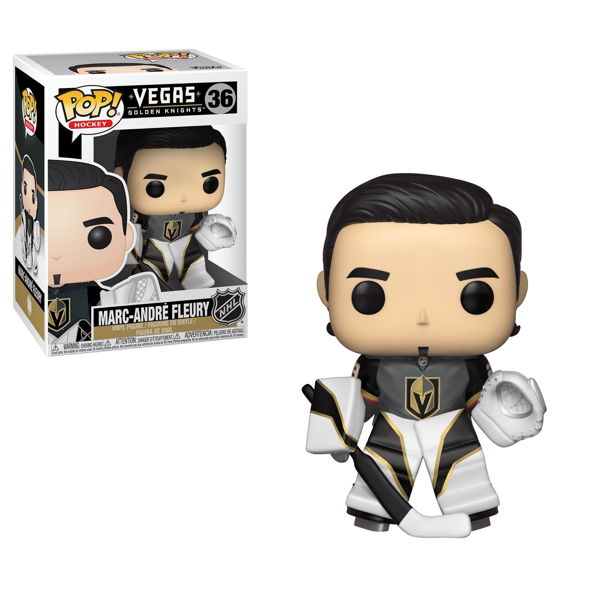 Vegas Golden Knights NHL: Marc-Andre Fleury (36) [POP!] - Funko Sealed