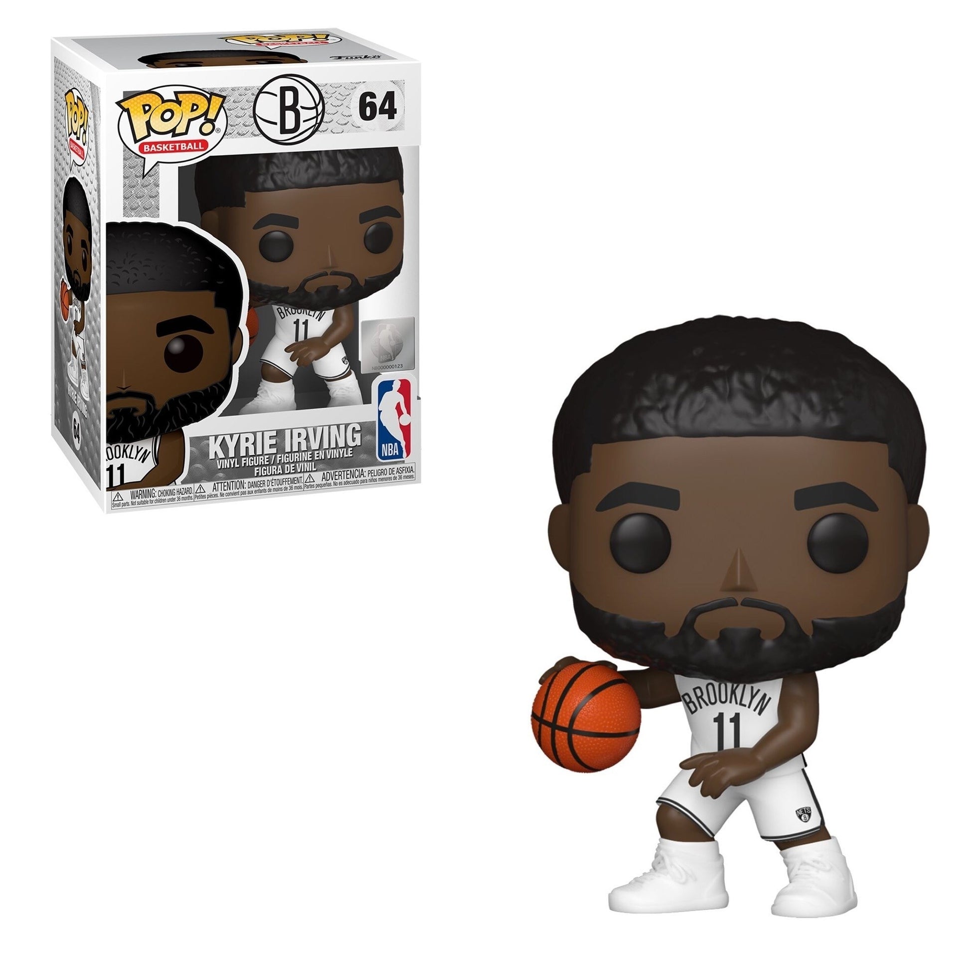NBA Brooklyn Nets: Kyrie Irving (64) [POP!] - Funko Sealed