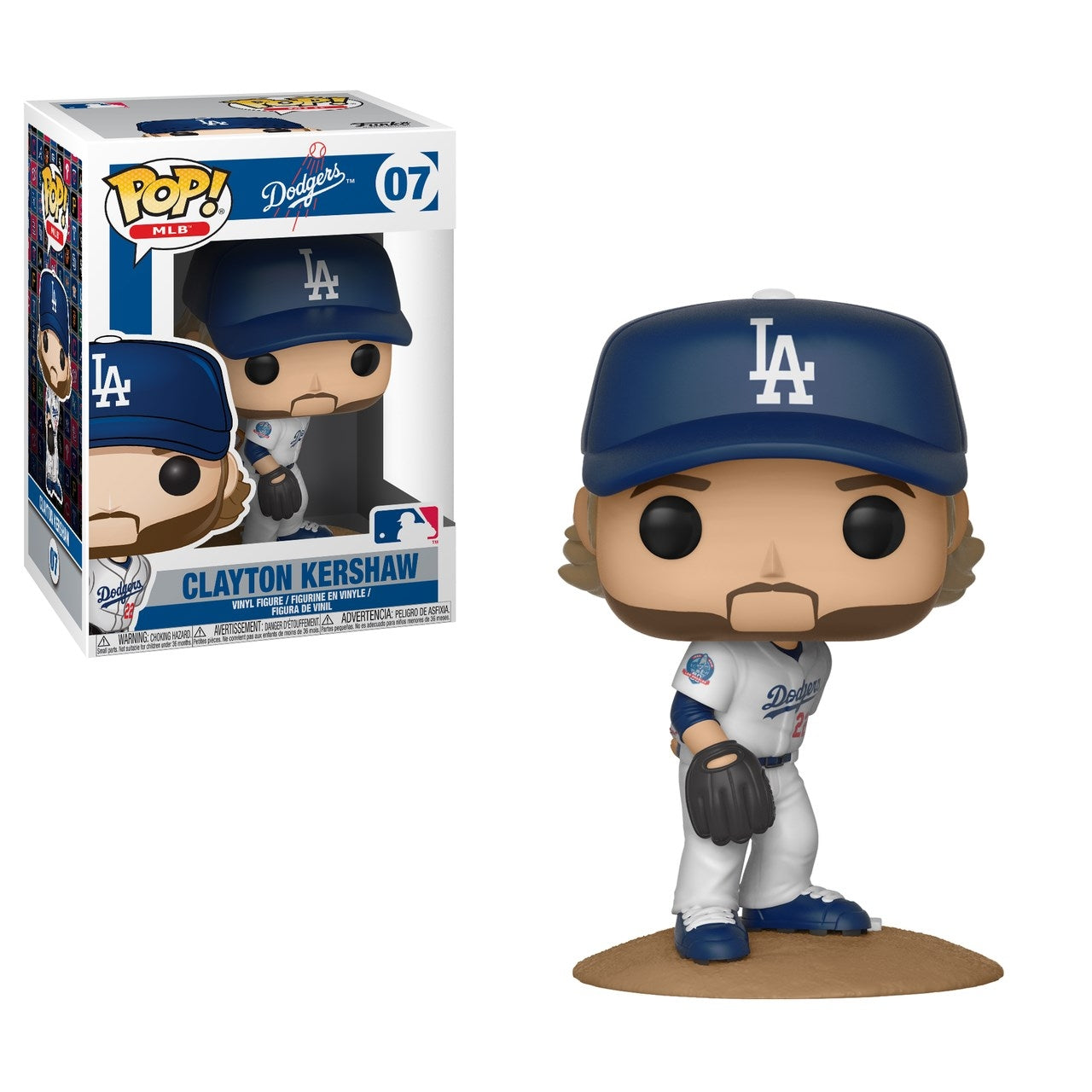 MLB Los Angeles Dodgers: Clayton Kershaw (7) [POP!] - Funko Sealed