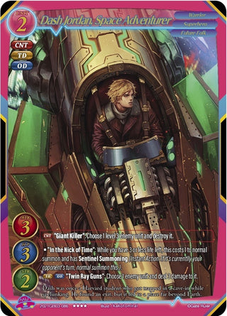 Dash Jordan Space Adventurer (2021) [GB03] - Gate Ruler Single