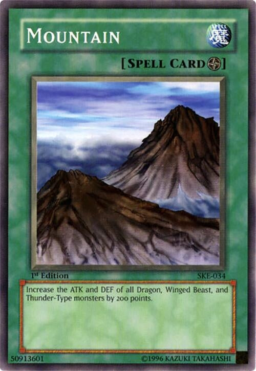 Mountain (34) - YuGiOh Single