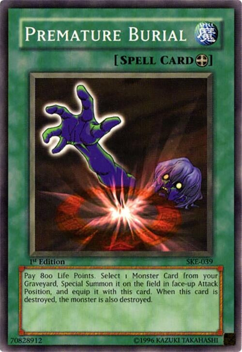 Premature Burial (39) - YuGiOh Single