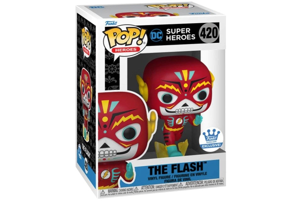 DC Super Heroes: The Flash Dia de los DC (Funko Exclusive) (420) [POP!] - Funko Sealed