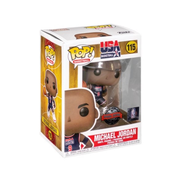 USA Basketball: Michael Jordan (Foot Locker Exclusive) (115) [POP!] - Funko Sealed