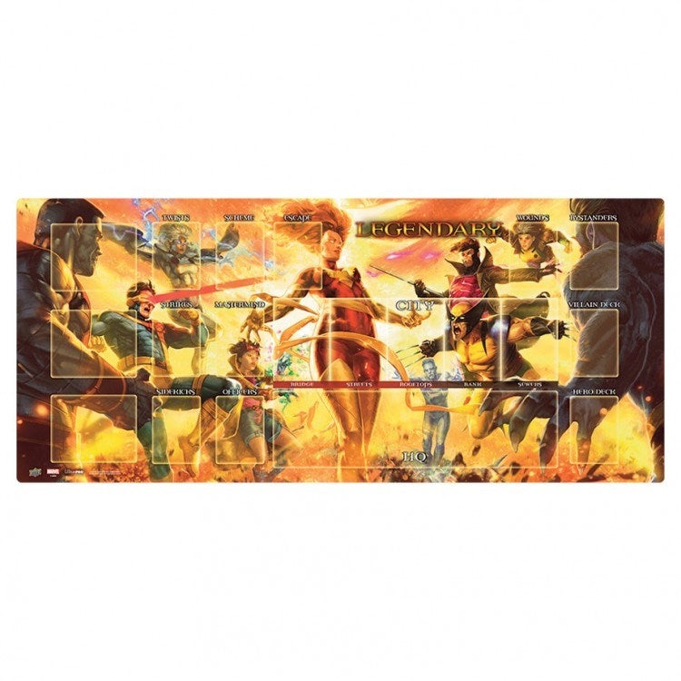 Upper Deck Marvel Dark Phoenix vs X-Men Playmat - Playmats Sealed
