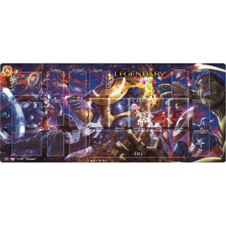 Upper Deck Marvel Thantos vs the Avengers Playmat - Playmats Sealed