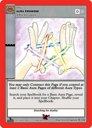 Aura Prowess (Moca Vampire) (8) (NFFE-RE) - MetaZoo Single