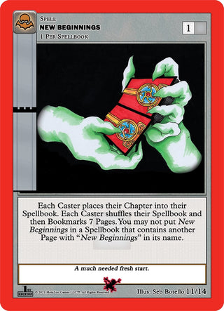 New Beginnings (11) (NFFE-RE) - MetaZoo Single
