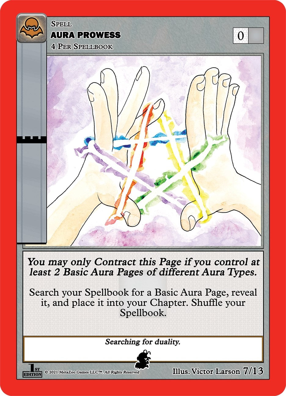 Aura Prowess (Garson Invader) (7) (NFFE-RE) - MetaZoo Single
