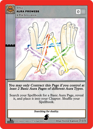 Aura Prowess (Garson Invader) (7) (NFFE-RE) - MetaZoo Single