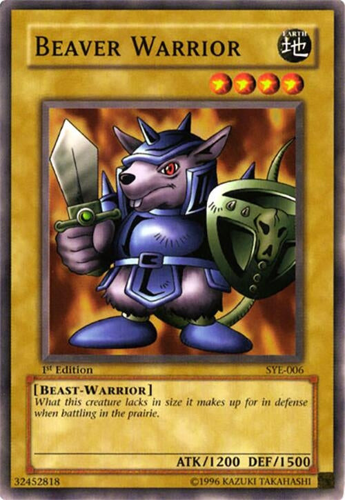 Beaver Warrior (6) - YuGiOh Single
