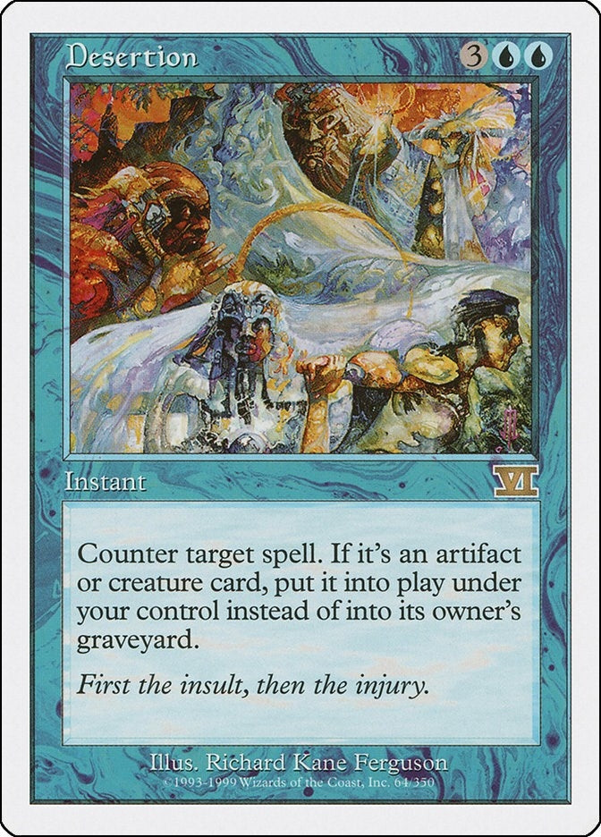 Desertion (64) [6ED] - MTG Single