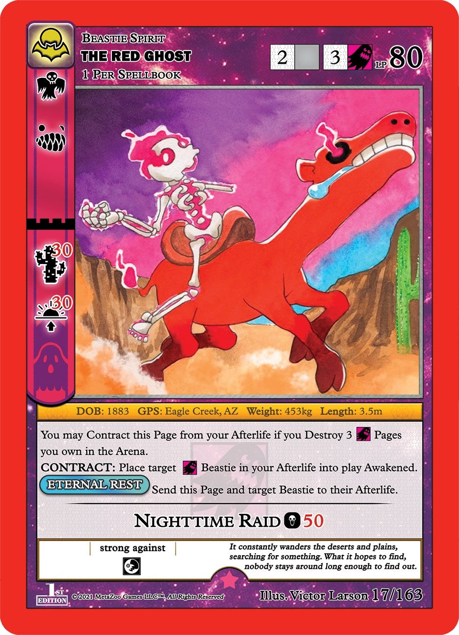 The Red Ghost (17) (NFFE) - MetaZoo Single
