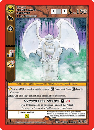 Frank Shaw’s Gargoyle (9) (NFFE) - MetaZoo Single