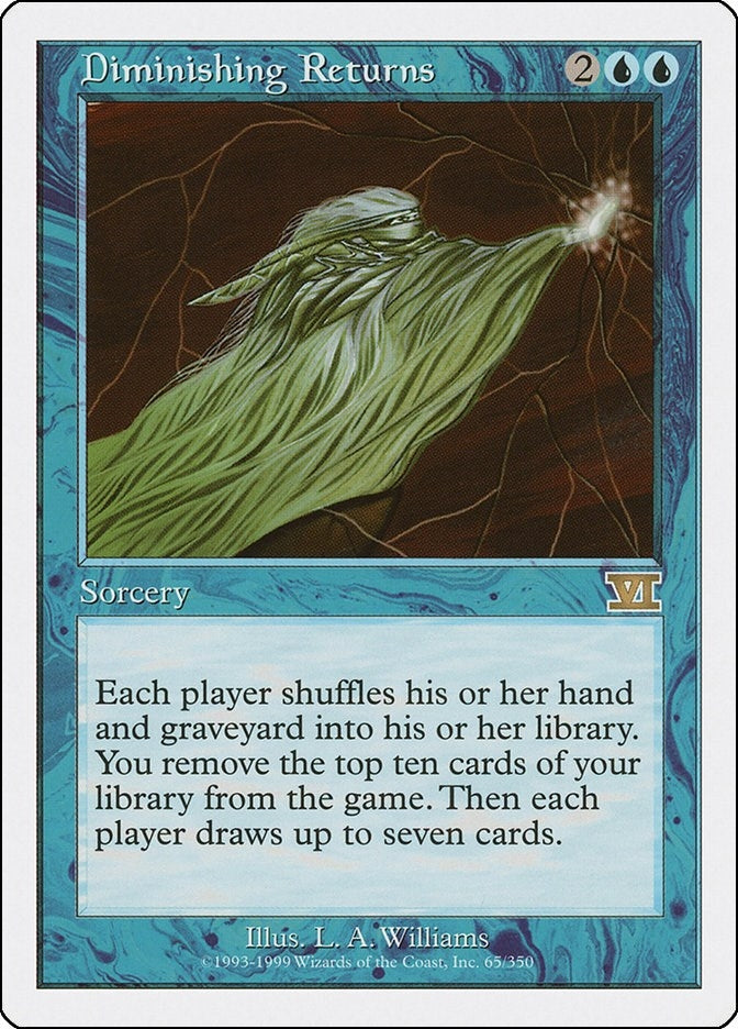 Diminishing Returns (65) [6ED] - MTG Single
