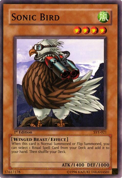 Sonic Bird (21) - YuGiOh Single