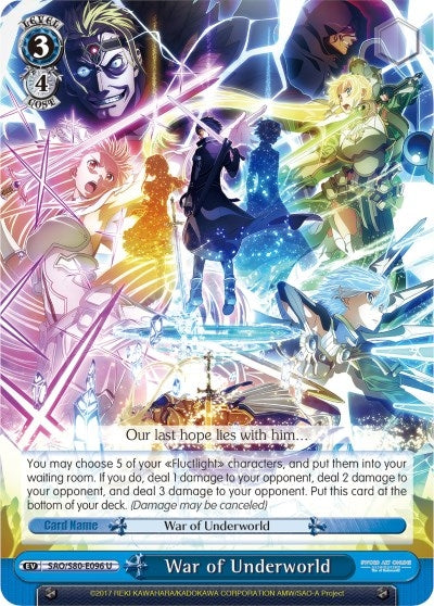 War of Underworld (80096) [SAO/S80] - Weiss Schwarz Single