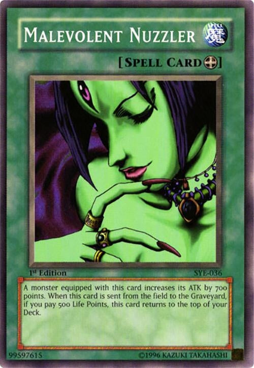Malevolent Nuzzler (36) - YuGiOh Single