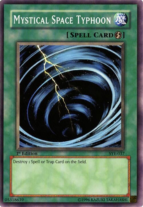 Mystical Space Typhoon (37) - YuGiOh Single