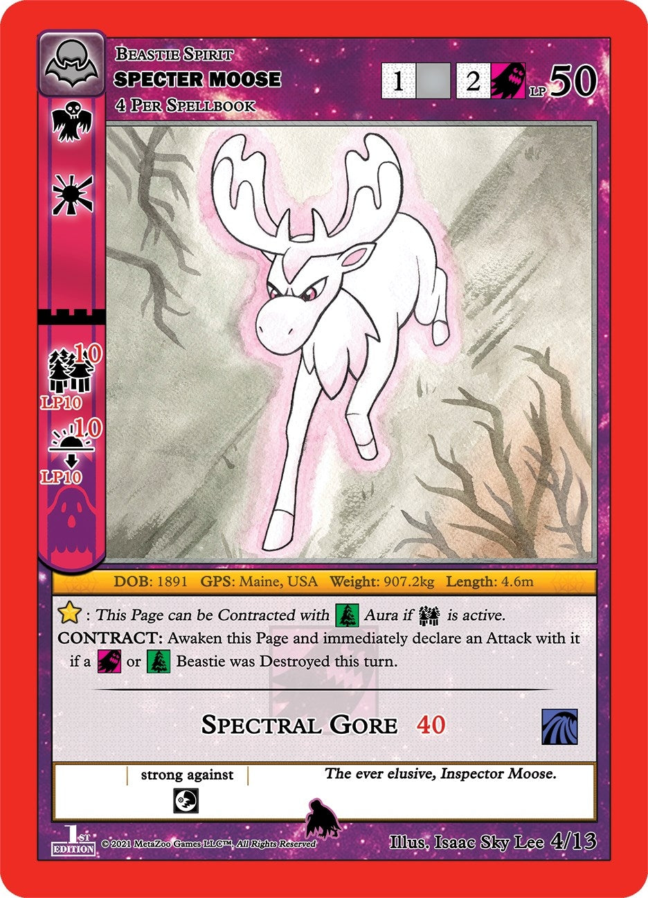 Specter Moose (4) (NFFE-TD) - MetaZoo Single