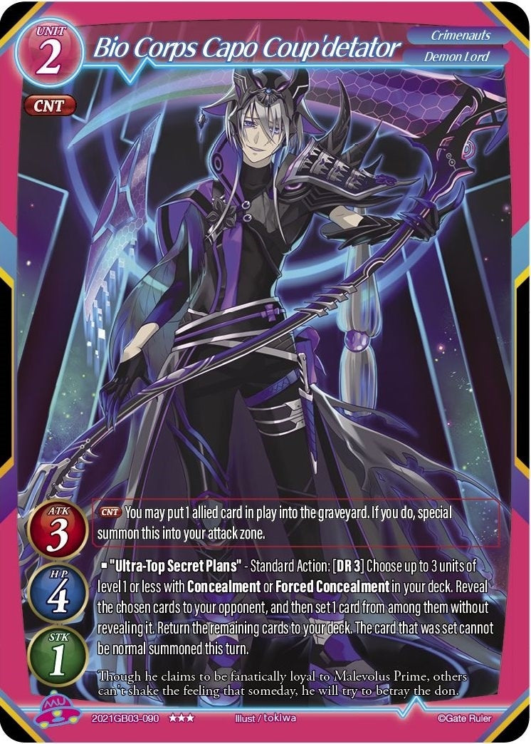 Bio Corps Capo Coup’detator (2021) [GB03] - Gate Ruler Single
