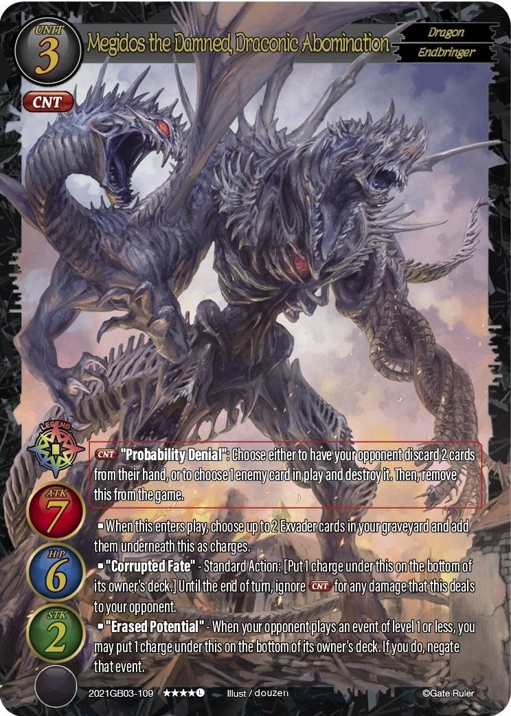 Megidos the Damned Draconic Abomination (2021) [GB03] - Gate Ruler Single