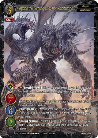 Megidos the Damned Draconic Abomination (2021) [GB03] - Gate Ruler Single