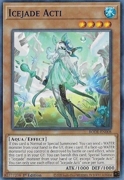 Icejade Acti (8) (BODE) - YuGiOh Single