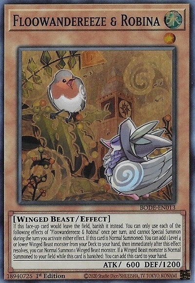 Floowandereeze & Robina (13) (BODE) - YuGiOh Single