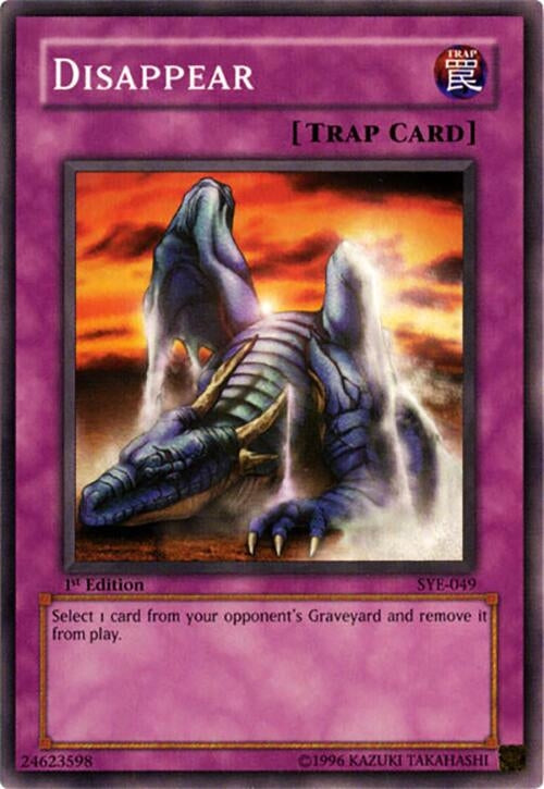 Disappear (49) - YuGiOh Single