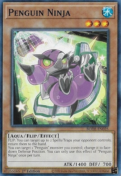 Penguin Ninja (25) (BODE) - YuGiOh Single
