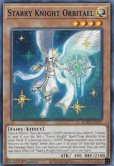 Starry Knight Orbitael (27) (BODE) - YuGiOh Single