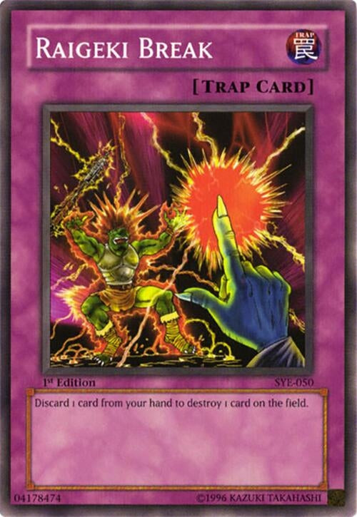 Raigeki Break (50) - YuGiOh Single