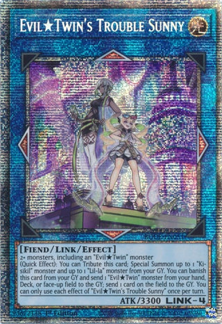 Evil Twin’s Trouble Sunny (Starlight Rare) (51) (BODE) - YuGiOh Single