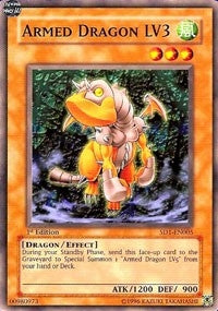Armed Dragon LV3 (1005) (SD1) - YuGiOh Single