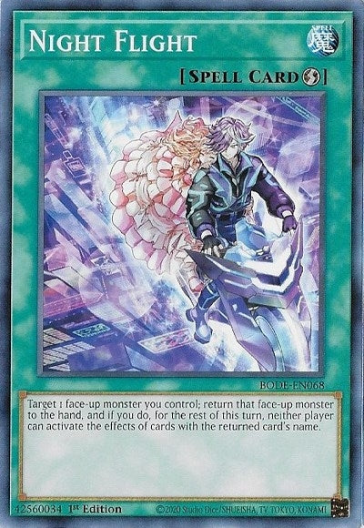 Night Flight (68) (BODE) - YuGiOh Single