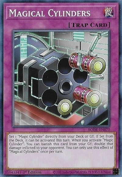 Magical Cylinders (70) (BODE) - YuGiOh Single