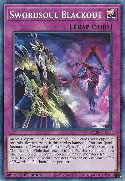 Swordsoul Blackout (73) (BODE) - YuGiOh Single