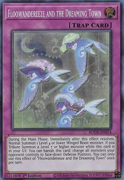 Floowandereeze and the Dreaming Town (74) (BODE) - YuGiOh Single