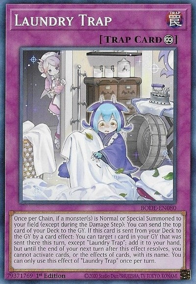Laundry Trap (80) (BODE) - YuGiOh Single