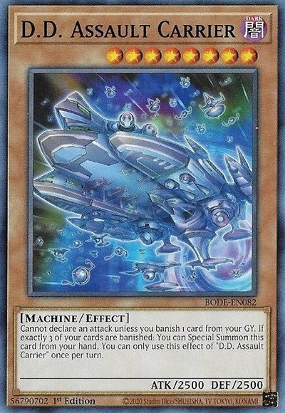 D.D. Assault Carrier (82) (BODE) - YuGiOh Single