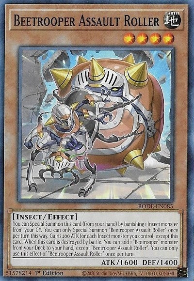 Beetrooper Assault Roller (85) (BODE) - YuGiOh Single