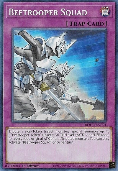 Beetrooper Squad (91) (BODE) - YuGiOh Single