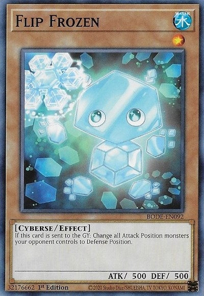 Flip Frozen (92) (BODE) - YuGiOh Single