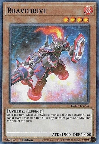 Bravedrive (93) (BODE) - YuGiOh Single