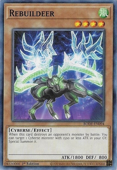 Rebuildeer (94) (BODE) - YuGiOh Single
