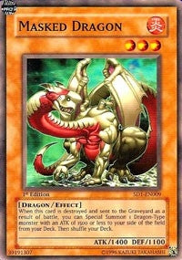 Masked Dragon (1009) (SD1) - YuGiOh Single